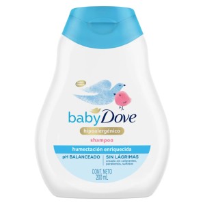 DOVE BABY SHAMPOO x 200ml HUMECTACION ENRIQUECIDA